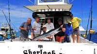 Travesía privada de pesca Big Marlin en barco Sherlock de 11 metros desde Punta Cana