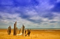 Omaha Beach Monument in Normandy