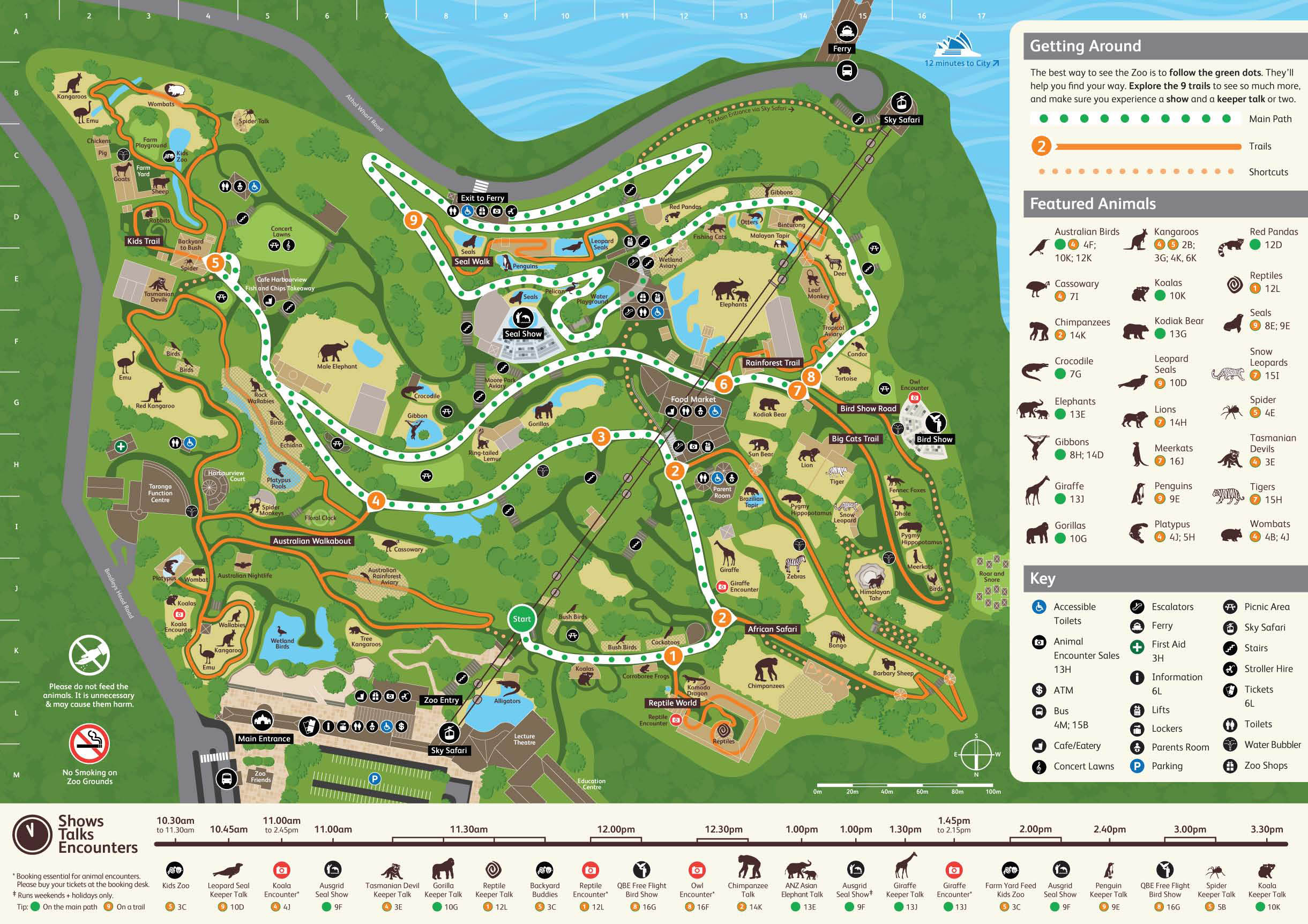 Zoo de Taronga : ticket grand public pour le zoo de Sydney