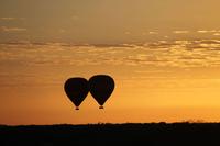 Early Morning Ballooning in Alice Springs