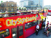 See the sights of Copenhagen by hop-on hop-off bus