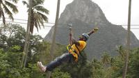 Zipline Experience at Morne Coubaril Estate in St Lucia