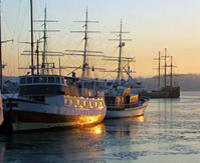 Sunset on the Harbour