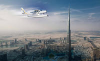 Dubai Seaplane Flight from Abu Dhabi Including Dubai Mall and Return Transfer