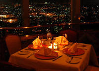 Dinner at the Revolving Bellini Restaurant in Mexico City