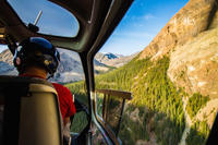 Canadian Rockies Helicopter Tour with Transport from Banff