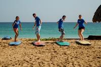 Clase de surf en Punta Cana