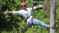 Aventura de tirolesa en Punta Cana: el mejor recorrido con traslado