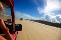 2-Day Fraser Island 4WD Tag-Along Tour at Beach House from Hervey Bay
