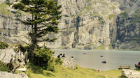 Viaje desde Berna para pescar en el increíble lago Oeschinen