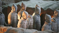 One Day Xian Bus Tour to Terracotta Warriors and Horses Museum plus Small Wild Goose Pagoda and City