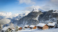 Excursión de invierno por el hermoso paisaje invernal del lago de Lucerna