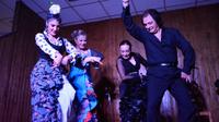 Espectáculo de flamenco con cena y taller en Madrid