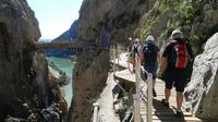 El mejor senderismo en el Caminito del Rey en Málaga desde Sevilla