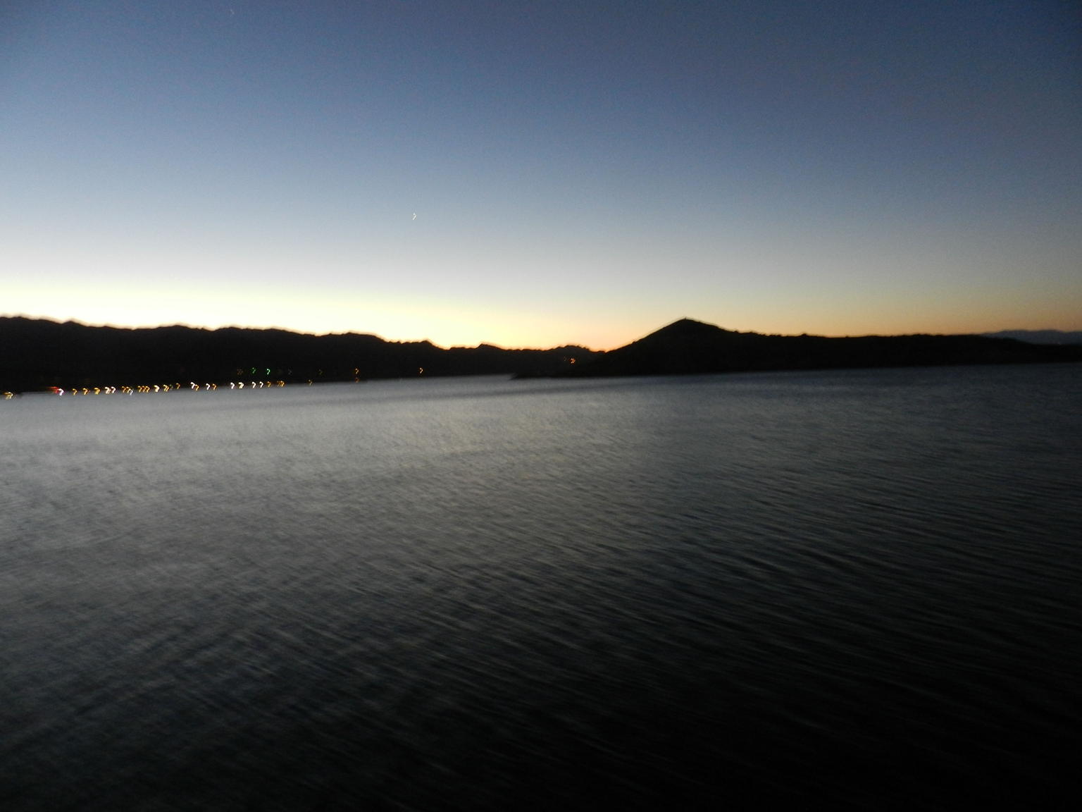 This was the best shot we could get of Hoover Dam