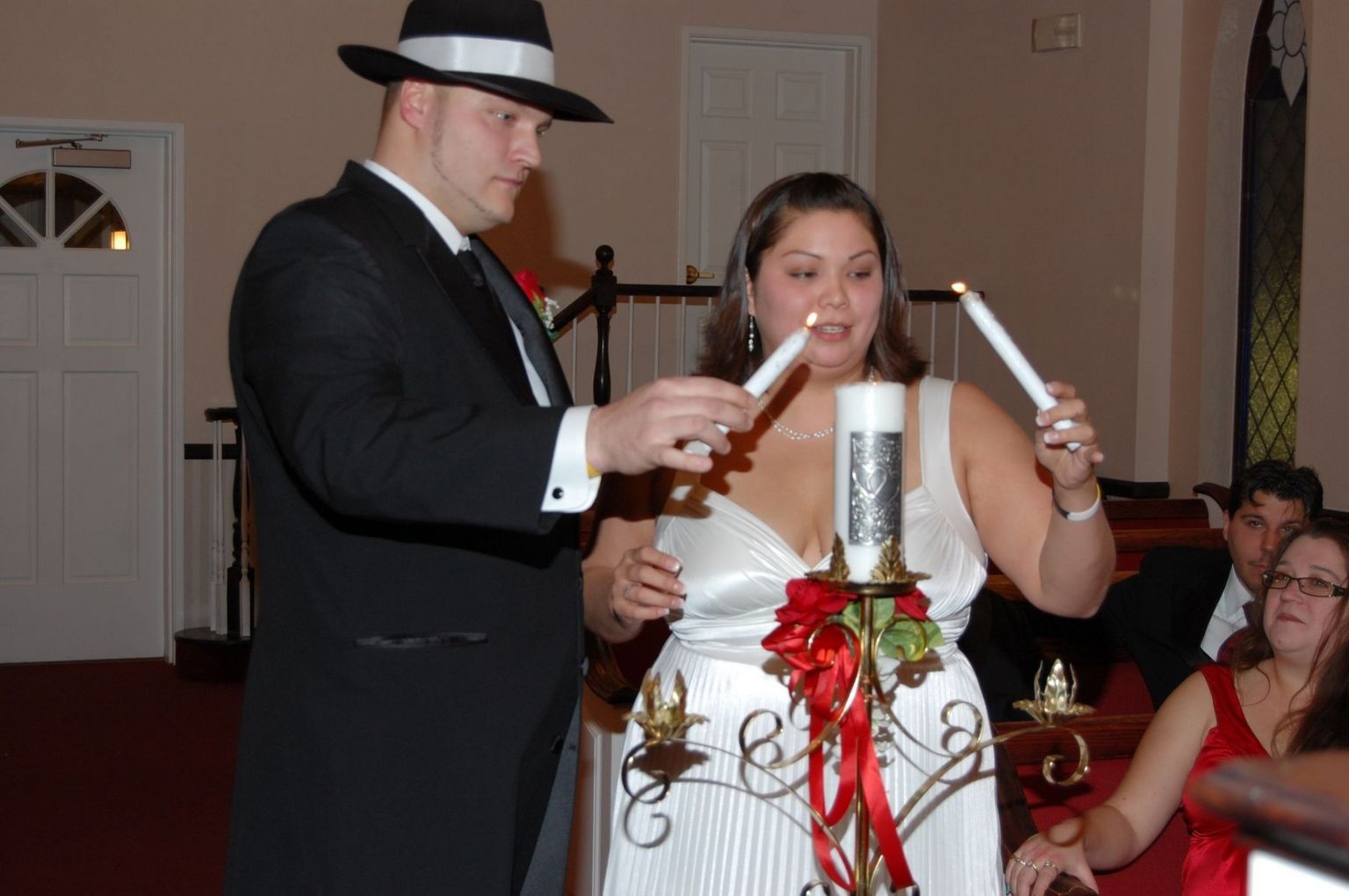 candle lighting