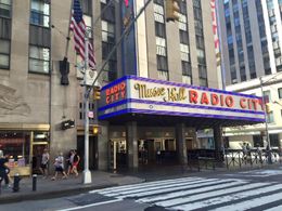 Photo of Radio City Music Hall This was from the bus, we didn't stop there, but great picture opportunity. , Chris P - August 2016