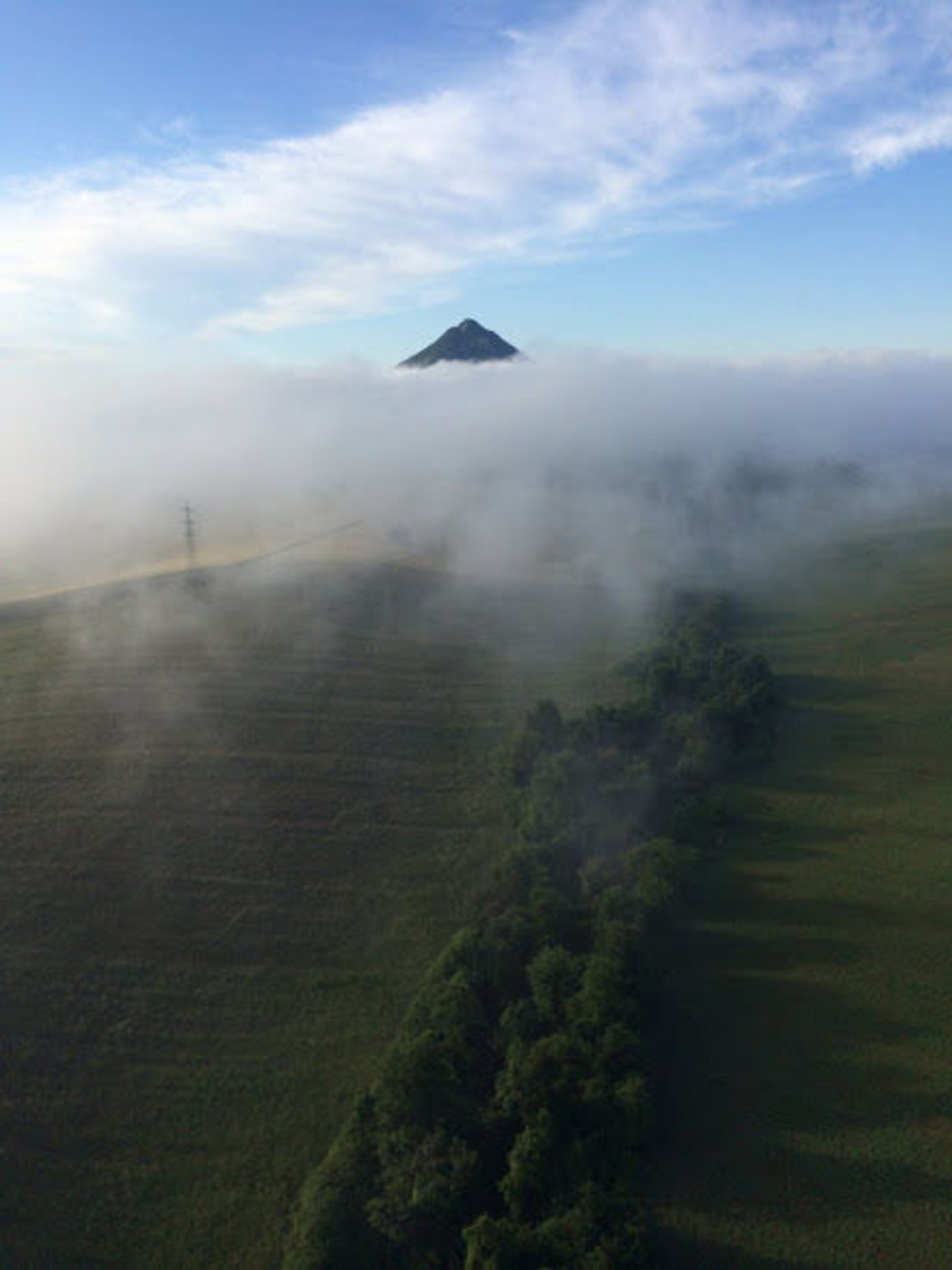view from the balloon