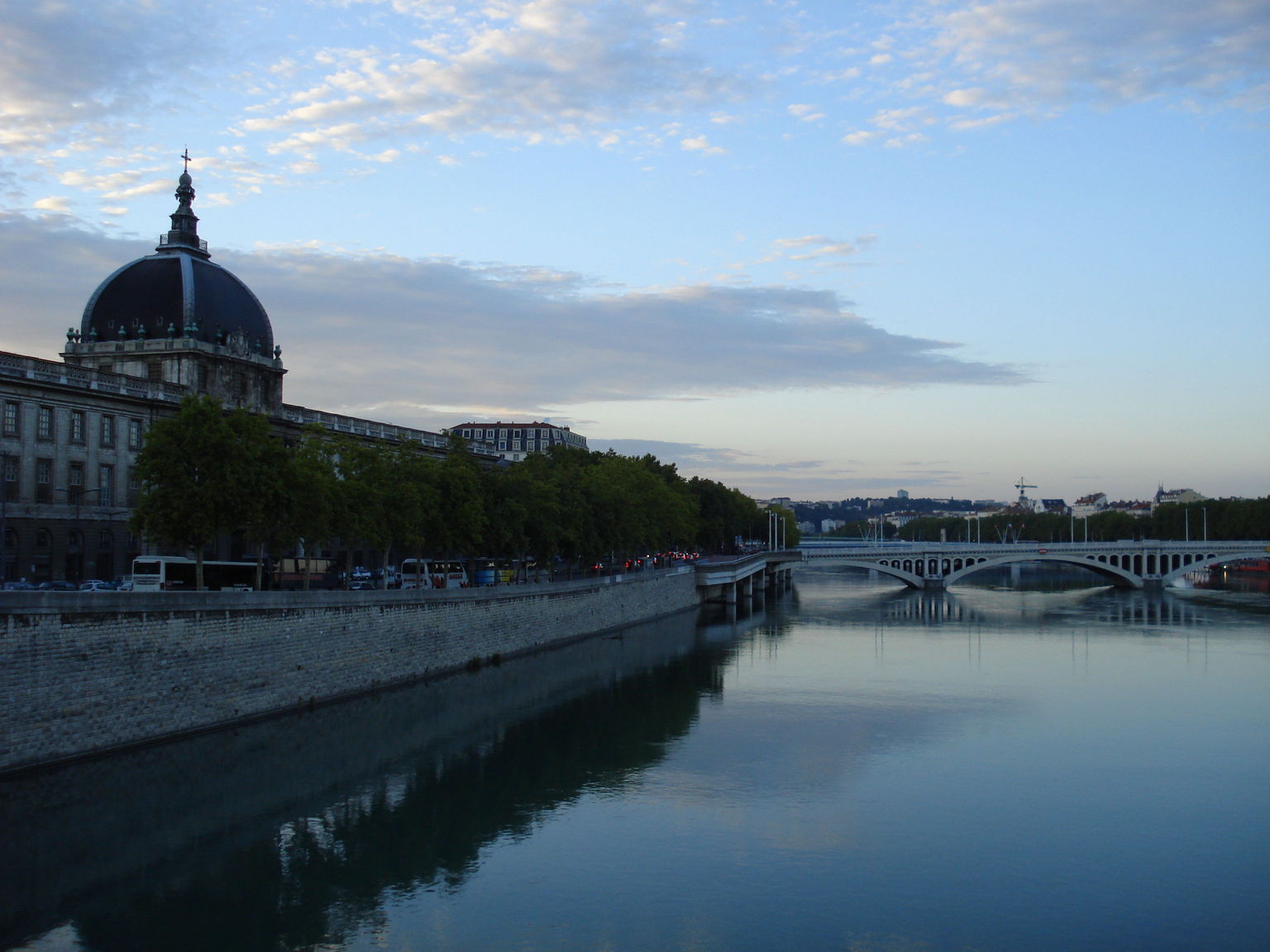 View of the Rhone River