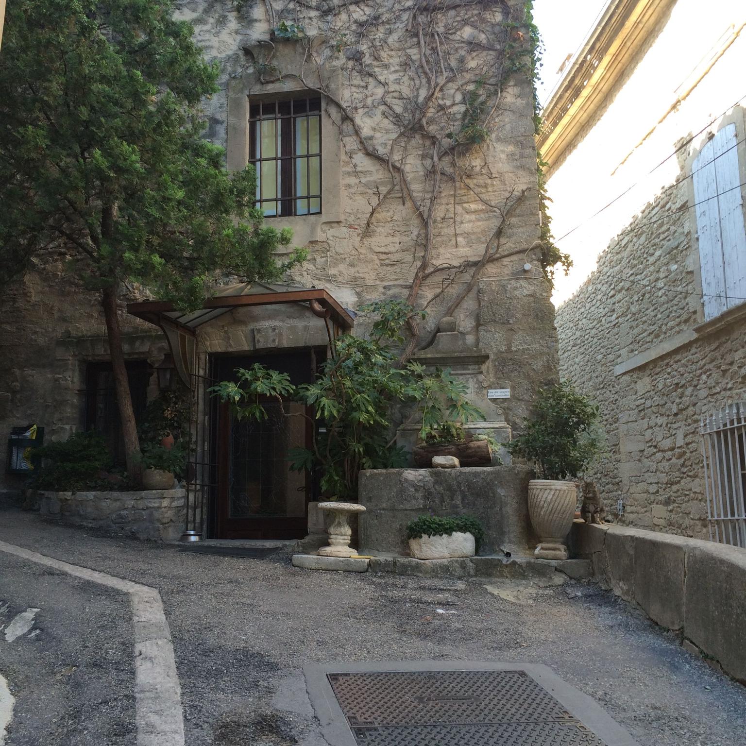 Around the corner