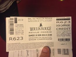 Photo of entradas al Moulin Rouge entradas obtenids por oferta de Viator con excelente servicio de busqueda y regreso a hotel! , Gerardo f G - July 2016
