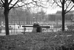 Photo of Paris Lovers - March 2010 We spotted this happy couple in the Jardin Des Tuileries in Paris, France. , LMMCanada - January 2011