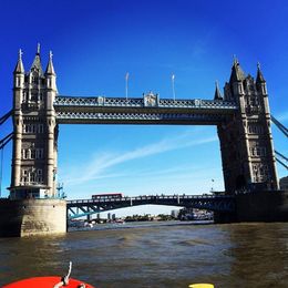 Photo of River Thames This is my view of the Tower Bridge from the free River Thames cruise that came with the Hop On Hop Off tour. , Mon Bon - October 2015
