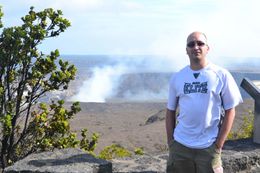 Photo of Volcano in background, Big Island of Hawaii Volcano in background, Big Island of Hawaii, Colin V - October 2011
