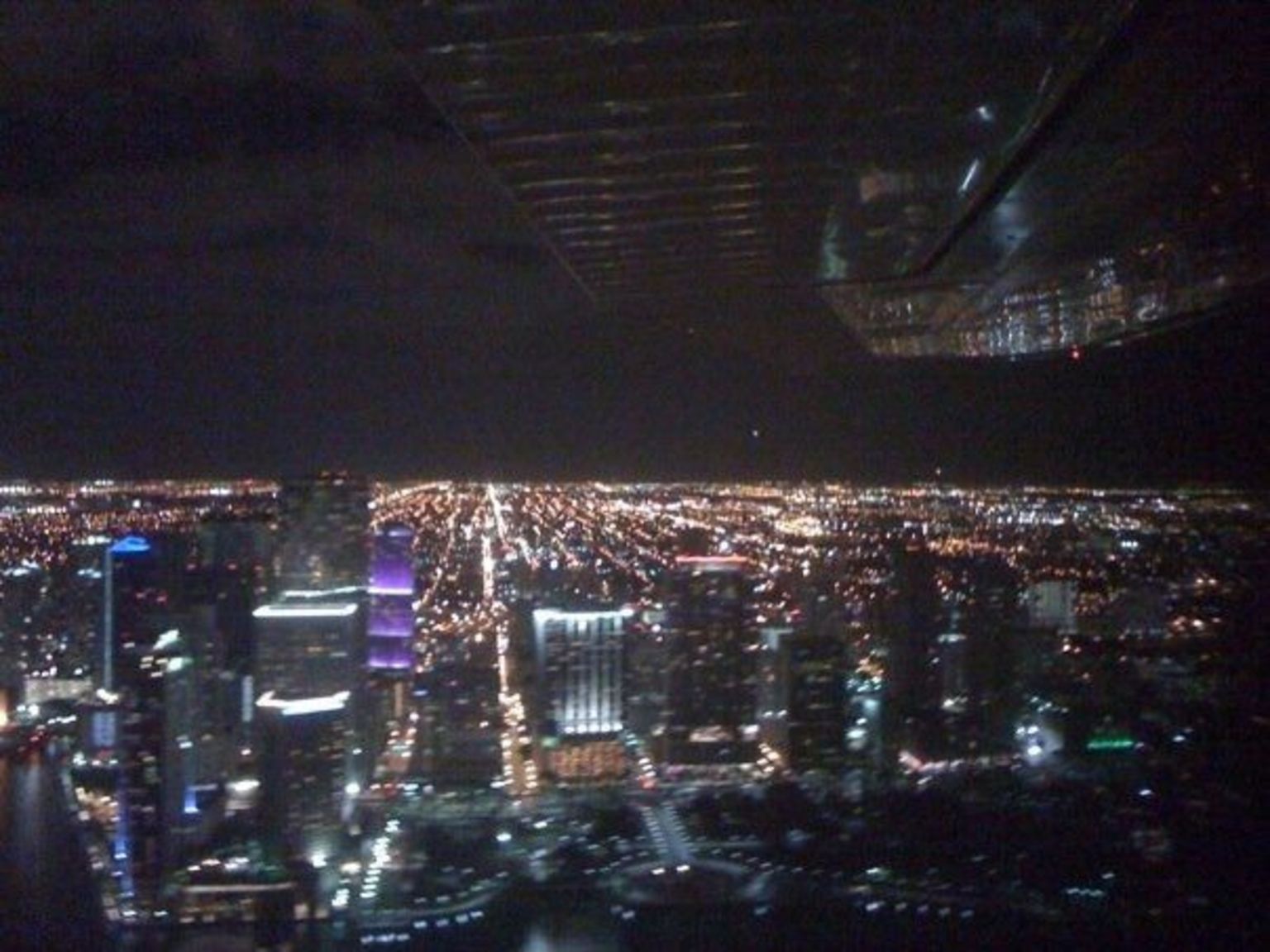 Miami Skyline at night