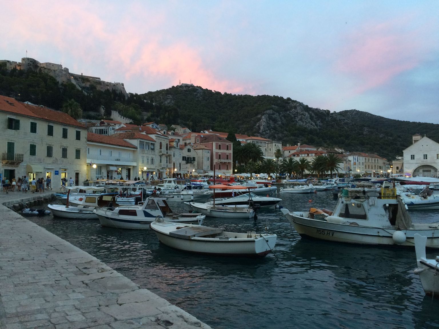 Sunset in Hvar