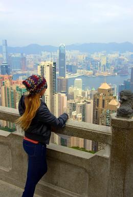 Photo of Victoria Peak This is a photo of me overlooking the city of Hong Kong and all its beauty! , Erika L - December 2014