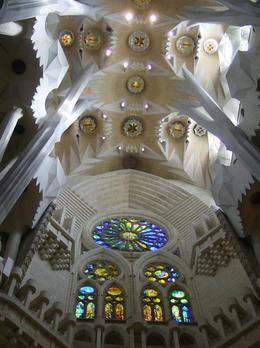 Photo of Ceiling Detail at Sagrada Familia It was hard to capture all of the wonderful details and architectural elements in one interior shot. , loriclaus2000 - September 2016