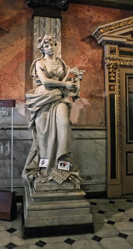 Photo of Statue in the National Theater of Performing Arts Visiting the interior of the National Theater of Performing Arts , James B - September 2013