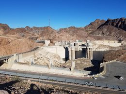 Photo of Small-Group Grand Canyon West Rim Day Tour from Las Vegas We got to make a stop for photos along the Hoover Dam Bridge - July 2016