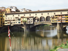 Photo of The Ponte Vecchio This is where our our ended! Then, we were free to check out the Ponte Vecchio bridge with so many great shops! , Terry P - July 2016