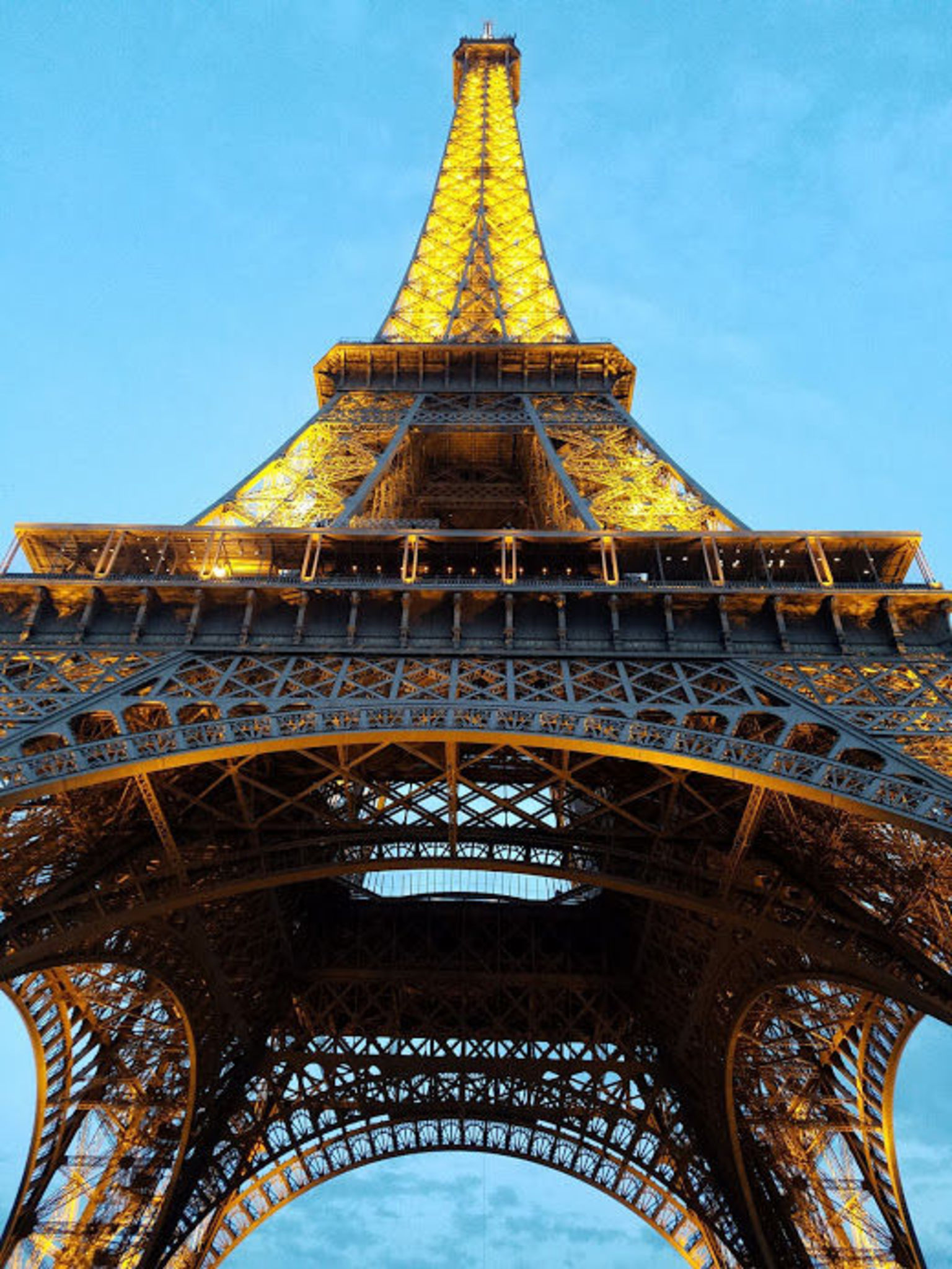 Bottom of the Eiffel Tower