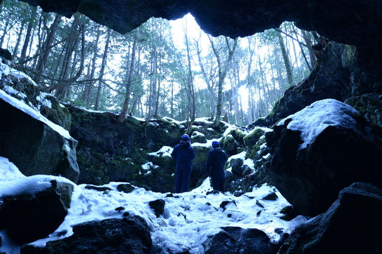 Spacetraveller Activity Explore Mt Fuji Ice Cave In