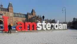 Photo of I AMsterdam sign No visit is complete without taking a picture in front of the sign. The museum exit , LAFRAGIA M - February 2013