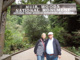 Photo of Muir Woods Entrance to experience Majesty of the Redwoods Muir Woods was beautiful. Our tour guide, Aaron Taylor was AWESOME. We learned So Much from Aaron whose wonderful sense of humor was enjoyed by all. We had plenty of time at Muir Woods, as well as ... , Lisa E W - September 2013