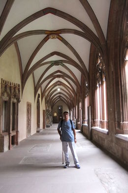 Photo of The Cloister at Mainz Cathedral Mario visiting the Cloister of Mainz Cathedral during Wiesbaden and Mainz Day Trip from Frankfurt , Mario S - July 2014