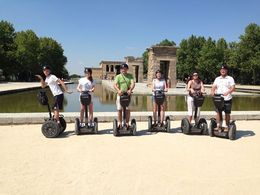 Photo of The six of us having a great time on our Segway Tour Near the Egyptian monument Madrid. Jocie, Eddie, Mark, Paul, Gill and Kay. , Mark G - September 2013