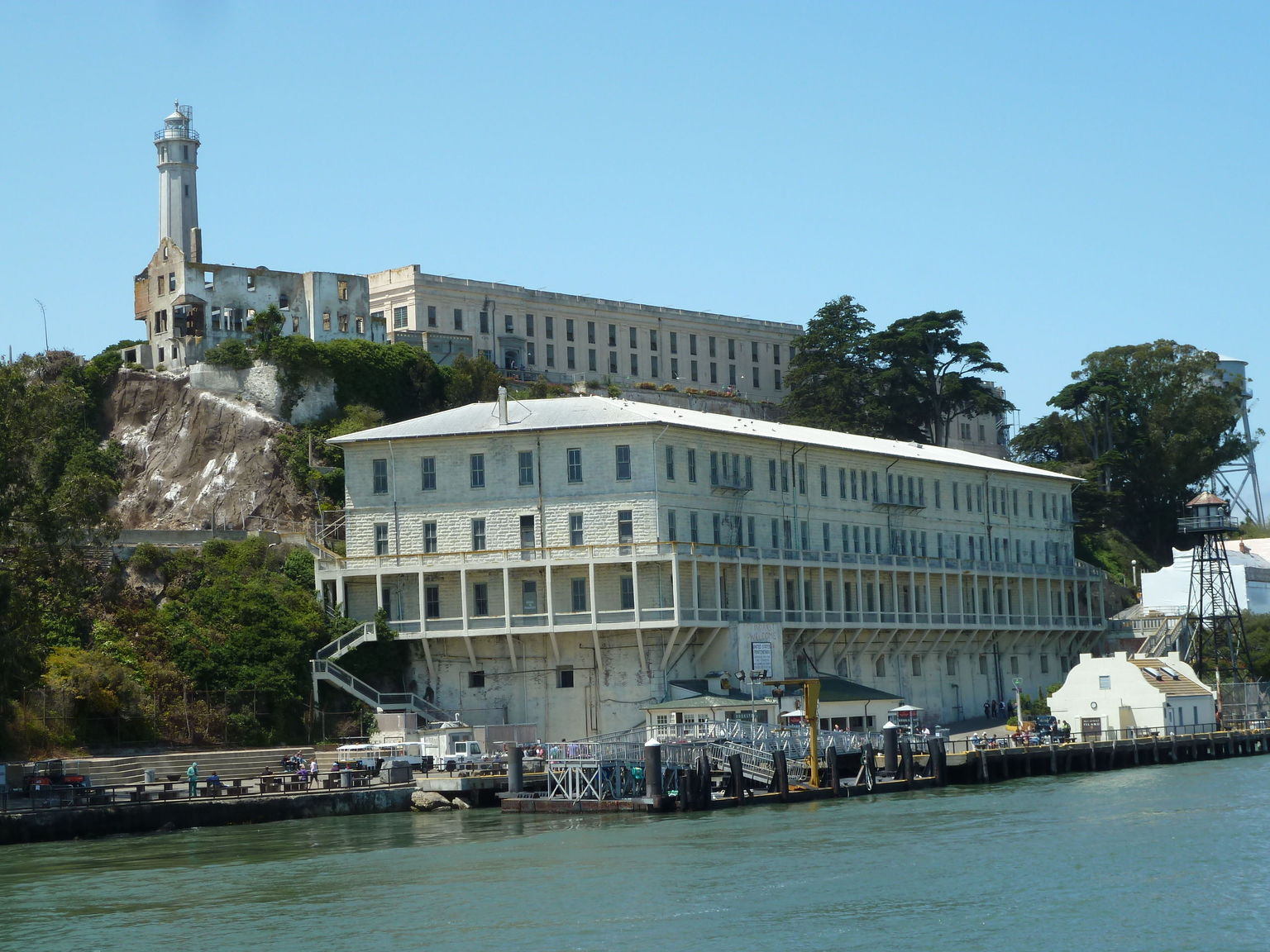 Alcatraz landing