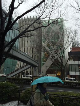 Photo of Architecture in Omotesando Have a discussion about these two buildings! Examine their form then compare and contrast. , cct2012 - February 2014