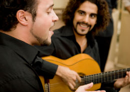 Photo of Flamenco Musicians Real Flamenco musicians with heart and soul. The vocalist is the focal point. - May 2011