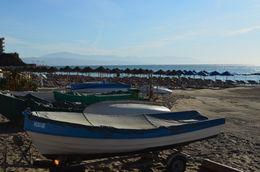 Photo of La Carihuela Beach with Sierra Nevada in background La Carihuela Beach with Sierra Nevada in background, Graham Walker - September 2011