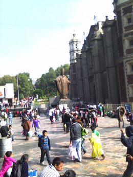 Photo of The Square outside the Shrine Lots of folks in Mexico City, around 12 million in the city center and around 22 million in the surrounding area. With any of these tours be patient and don't expect to get anywhere very fast. ... , Thao E - November 2012