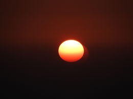 Photo of Gorgeous Dubai Sunset My husband took this picture from the 125th floor of the Burj Khalifa. It was amazing. , Nana - July 2016