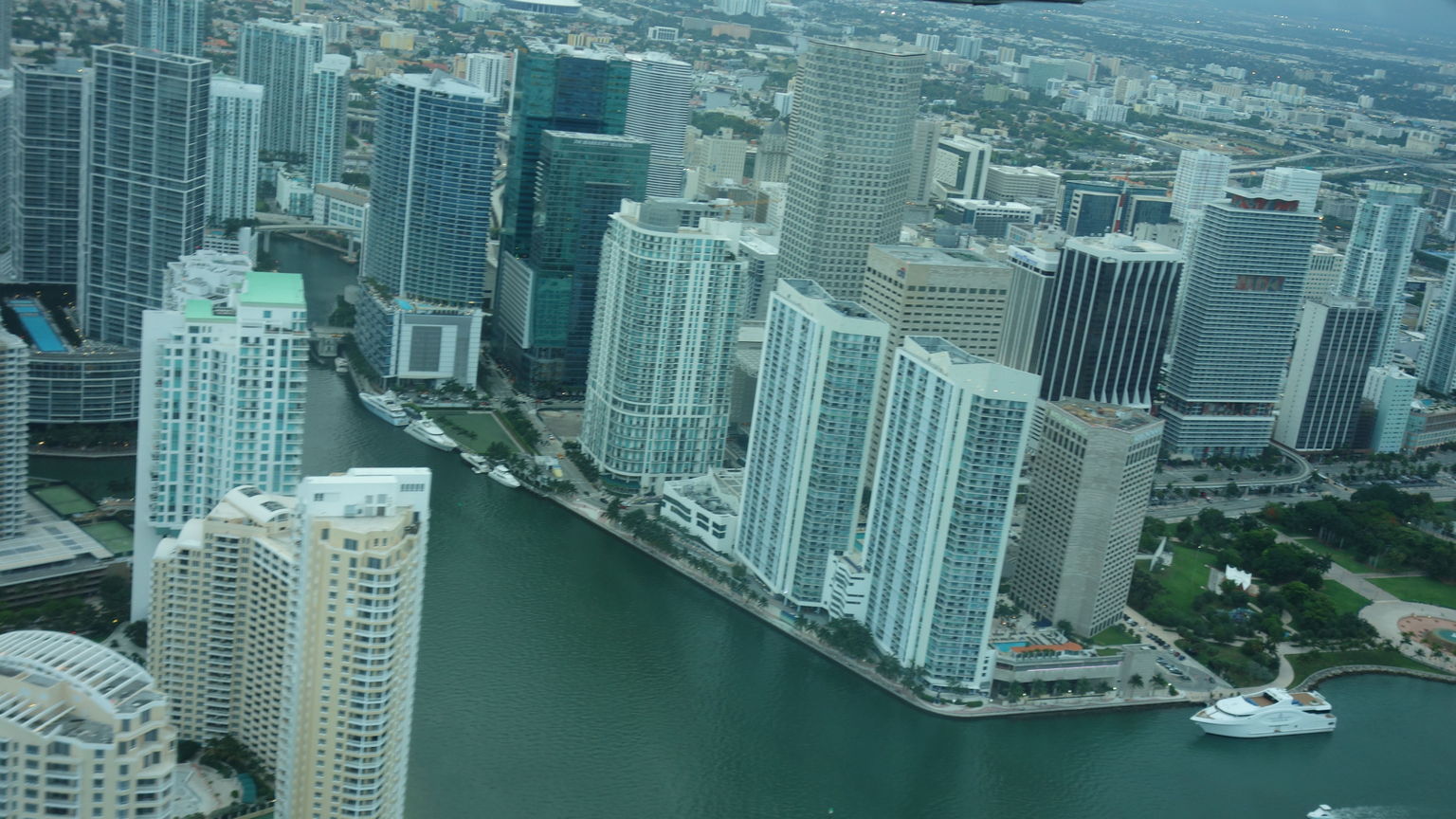 Miami von oben .