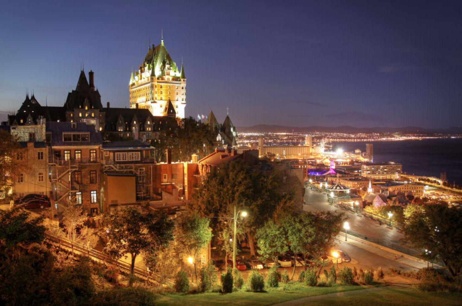 Quebec City at Night