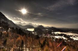 Photo of Royal Castles of Neuschwanstein and Linderhof Day Tour View from a castle balcony at Neuschwanstein - March 2011 , Peter H - May 2011